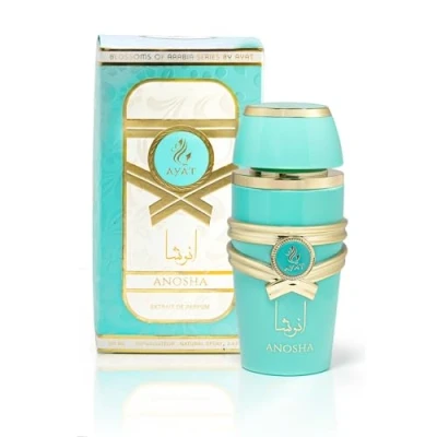 Abbildung von AYAT PERFUMES BLOSSOMS OF ARABIA Eau de Parfum 100 ml Parfüm für Frauen ein sinnlicher orientalischer Duft, entworfen und hergestellt in Dubai, arabischer Duft (Anosha)
