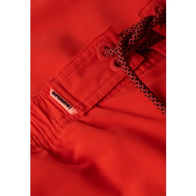 Abbildung von Superdry Board Badeshorts, Herren, Größe: Small, Bright red