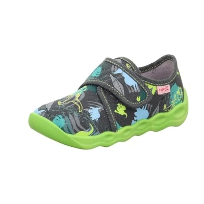 Abbildung von Superfit Bubble Hausschuh grau/multicoloured für Kinder, Größe: 28, Grau/multi coloured Schuhe