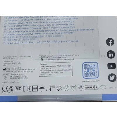 Abbildung von Aquacel Extra 10x10 cm Verband 10 St