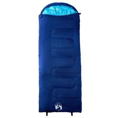 Abbildung von vidaXL Schlafsack, Deckenschlafsack für Erwachsene, Leichtschlafsack Trekking Reisen Wandern Outdoor, Campingschlafsack 3 4 Jahreszeiten
