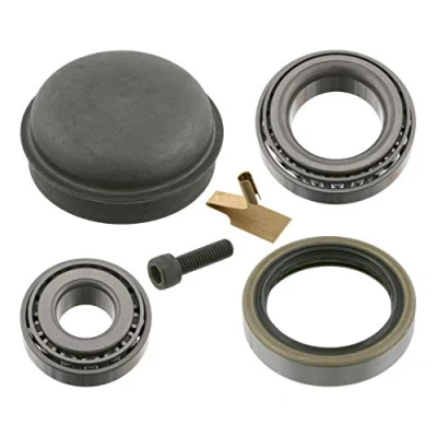 Abbildung von FEBI BILSTEIN 05421 Radlagersatz Vorderachse links, rechts mit Anbaumaterial 40 Kegelrollenlager MERCEDES BENZ: 190