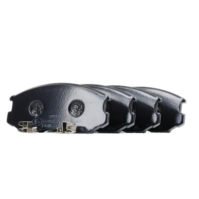 Abbildung von BREMBO P 54 015 Bremsbelagsatz mit akustischer Verschleißwarnung ohne Zubehör MITSUBISHI: Lancer 5 Limousine, 6 COLT 4