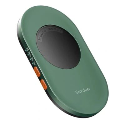 Abbildung von Vaydeer Ultra Slim Mouse Mover, Air 3 Jiggler mit einstellbarem Intervall Timer, nicht erkennbar &amp; geräuschlos, simuliert realistische Bewegung, treiberfreier Shaker für den PC aktiv