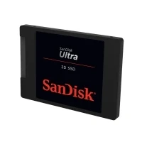 Abbildung von SanDisk Ultra 3D SSD 2 TB interne Festplatte (SSD intern 2,5 Zoll, stoßbeständig, NAND Technologie, n Cache 2.0 560 MB/s Übertragungsraten) Schwarz