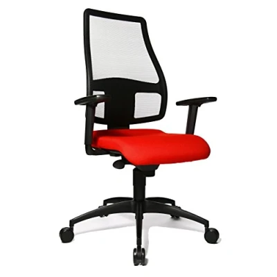 Abbildung von Topstar Bürostuhl Syncro Net inkl. höhenverstellbare Armlehne rot