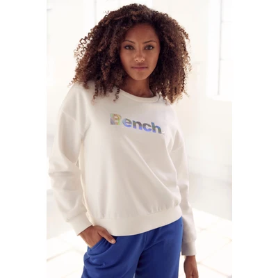 Abbildung von Bench Sweatshirt, Damen, Größe: 32/34, Weiß