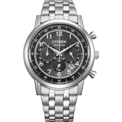 Abbildung von Citizen CA4630 53E Eco Drive Herren Chronograph Stahl/Schwarz