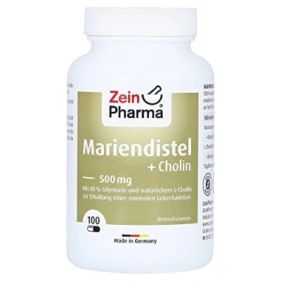 Abbildung von Mariendistel + Cholin Kapseln 80% Silymarin 100 St