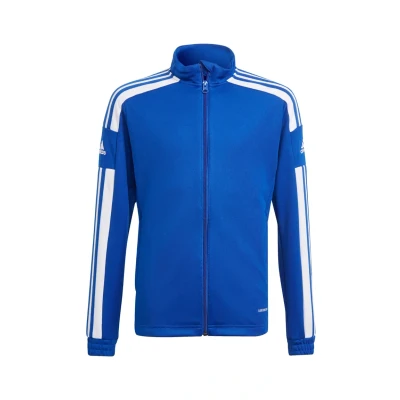 Abbildung von adidas Performance Trainingsjacke für Kinder, Größe: 176, Blauweiss