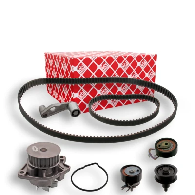 Abbildung von FEBI BILSTEIN 45120 Wasserpumpe + Zahnriemensatz mit 58, 130 VOLKSWAGEN: Golf 4 Schrägheck, Variant, Lupo / 3L