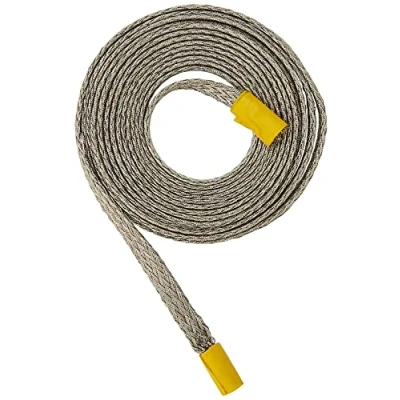Abbildung von Delock Geflechtschlauch zur EMV Abschirmung dehnbar 2 m x 6 mm