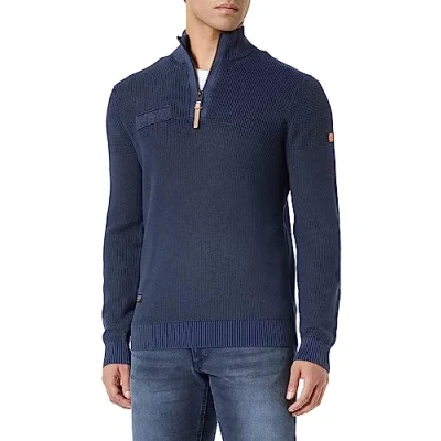 Abbildung von camel active Herren 409585/8K12 Pullover, Night Blue, 6XL
