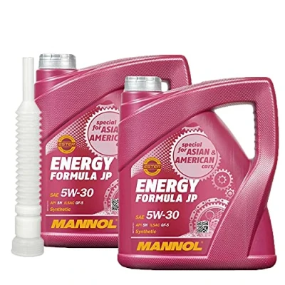 Abbildung von 2 x4l, MANNOL 7914 Energy Formula JP 5W 30 API SN + Ausgießer