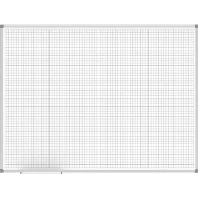 Abbildung von MAUL Whiteboard MAULstandard 90x120 cm mit Rasterdruck 1x1 cm, Top Qualität