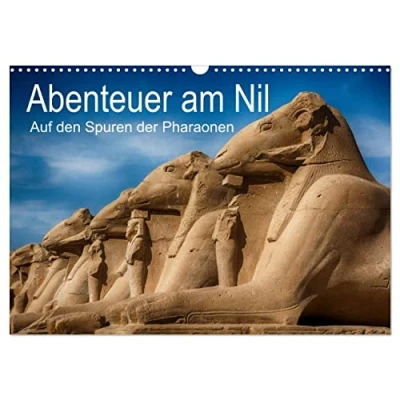 Abbildung von Abenteuer am Nil. Auf den Spuren der Pharaonen (Wandkalender 2025 DIN A3 quer), CALVENDO Monatskalender