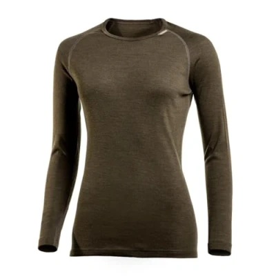 Abbildung von Woolpower Merino Base Layer Crewneck LITE Tannengrün