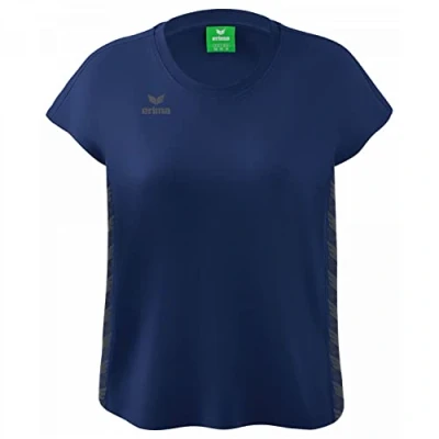 Abbildung von Erima TEAM Essential Sport Tshirt, Damen, Größe: 34, Blau