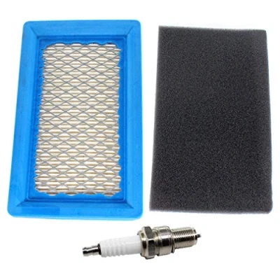 Abbildung von AISEN Luftfilter Flachluftfilter Vorfilter mit Zündkerze für MTD ThorX OHV 35, 400, 45, 500, 55, 600, GXV 140, GXV160 Rasenmäher