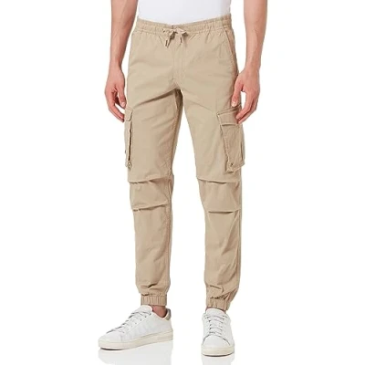 Abbildung von Jack &amp; Jones Jpstkane Jjnoah Cuffed Cargohose, Herren, Größe: Small, Twill