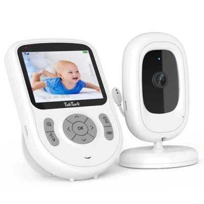Abbildung von TakTark Babyphone mit Kamera 2,8 Zoll Video 720p IPS Ohne WLAN,750mAh Akku,2 Wege Gespräch,VOX Modus,3xDigital Zoom, Nachtsicht,Temperaturüberwachung,Wiegenlieder