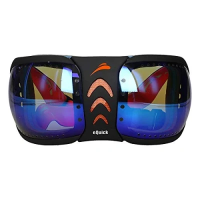 Abbildung von eQuick Brille eVysor Mirrored Blau One Size
