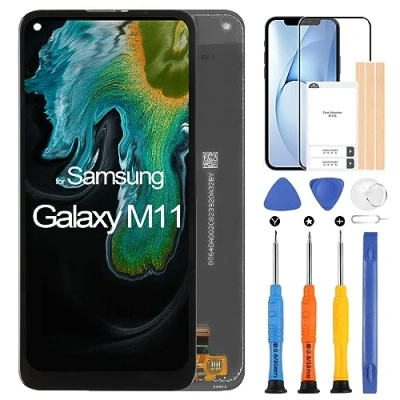 Abbildung von LCD Bildschirm für Samsung Galaxy A11 A115M / M11 M115F M115M 6,4 Zoll Display Digitazer SM M115F/DSN M115M/DS Touch Screen Ersatz Assembly mit Werkzeugen