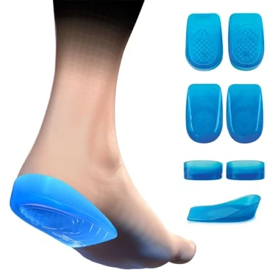 Abbildung von Fersenschalen. für eine Dämpfung im Alltag entwickeln Gel Cushioning Heel Cups