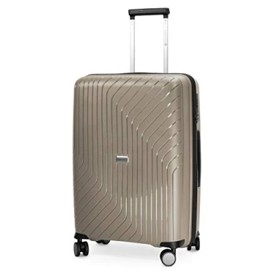 Abbildung von HAUPTSTADTKOFFER TXL Mittelgroßer Hartschalenkoffer, TSA, 4 Rollen, Koffer, Trolley, Rollkoffer, Reisekoffer, EXTRA LEICHT, Volumenerweiterung, 65 cm, 74 Liter, Titan