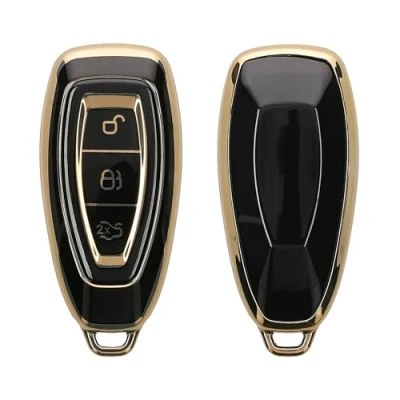 Abbildung von kwmobile Schlüsseltasche Autoschlüssel Hülle für Ford (1 tlg), Schlüsselhülle Silikon Cover