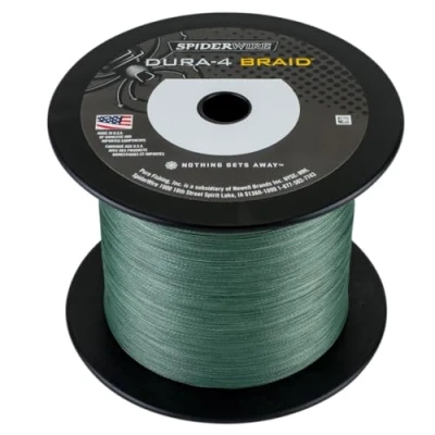 Abbildung von SpiderWire Dura 4 Moss Green Geflochtene Schnur 0.12mm/10.5kg (1800m)