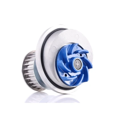 Abbildung von SKF VKPC 85611 Wasserpumpe 25 mit Dichtungen Kunststoff für Zahnriementrieb OPEL: Astra F CC, Calibra A, Vectra A Limousine, CHEVROLET: Captiva
