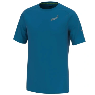 Abbildung von Inov 8 Base Elite Short Sleeve Layer Men&#039;s 3.0 Blue S Laufshirt mit Kurzarm