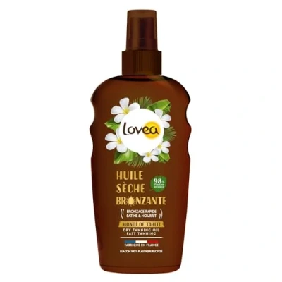Abbildung von Lovea Trockenbräunungsöl Monoi 150ml Bräunungsöl für matte Haut