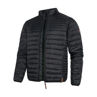 Abbildung von Indicode Jeans Übergangsjacke, Herren, Größe: Small, Black