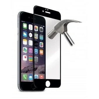 Abbildung von itronik® 9H Hartglas für Apple iPhone 6 6S 7 8 (4,7&quot;) / Displayschutzglas/Display Schutz Folie/Schutzglas/Echte Glas/Verbundenglas/Glasfolie schwarz