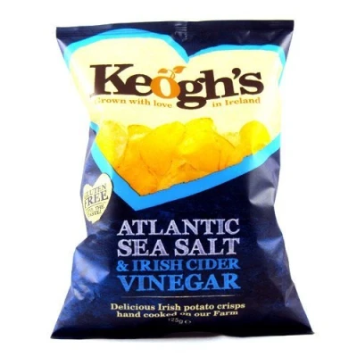 Abbildung von DSDelta Ltd Keogh&#039;s Meersalz und Essig Crisps, 14 x 50 g