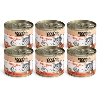Abbildung von Adult Premium, Katzenfutter, Köstlich, Nassfutter, Getreidefrei, Pute &amp; Leinöl, 6x 200g