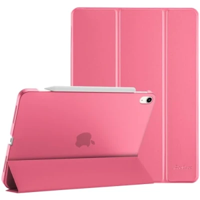 Abbildung von ProCase Hülle für iPad Air 11 Zoll M2 2024 6/ 5. Generation 2022/iPad 4.Generation 2020 10.9 Zoll, 11&quot; (M2) Schutzhülle Case Cover 11/Air 6/5/4 Melonenrosa