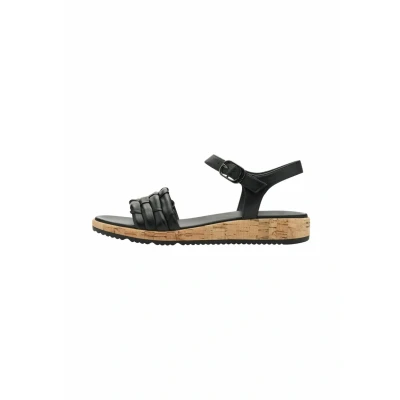 Abbildung von Tamaris Keilsandalette, Damen, Größe: 41, Black Schuhe