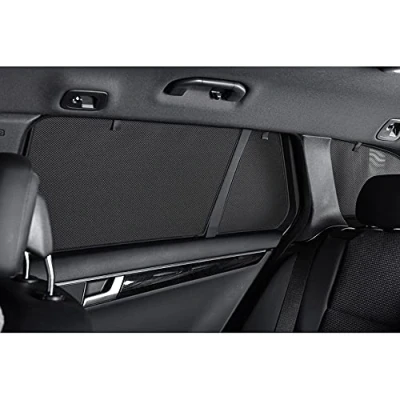 Abbildung von Satz Car Shades kompatibel mit BMW X3 (G01) 2017 (8 teilig), Black