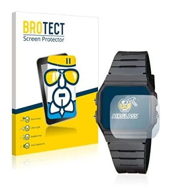 Abbildung von BROTECT Schutzglas für Casio Collection Unisex F 91W Schutzfolie Panzer Folie Glas [Extrem Kratzfest 9H, Anti Fingerprint, Ultra Transparent]
