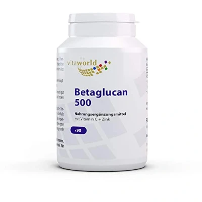 Abbildung von Beta glucan 500+vitamin C+zink Kapseln 90 St