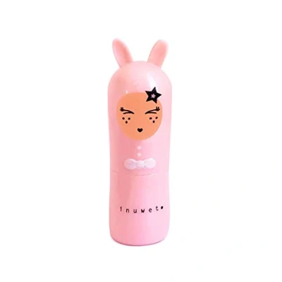 Abbildung von Kinder Lippenbalsam, Hellrosa, mit Pfirsichduft, Bunny Island, Inuwet, 3,5 gr