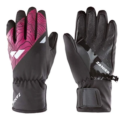 Abbildung von Zanier Sillian STX Fingerhandschuh, Größe: 5.5, Fuchsia schwarz