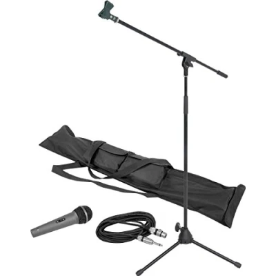 Abbildung von Chord MS06 Mikrofon Ständer Kit mit Mikrofon, Kabel und Tragetasche