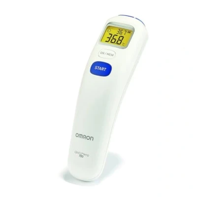 Abbildung von OMRON Gentle Temp 720, digitales kontaktloses Fieberthermometer für Babys, Kinder und Erwachsene mit Speicher, Messgenauigkeit &quot;gut&quot; laut Stiftung Warentest 09/2021