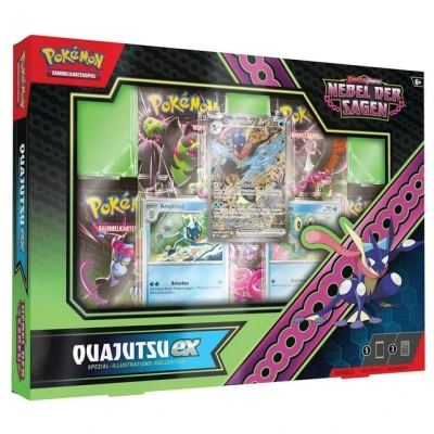 Abbildung von POKÉMON Sammelkarte Quajutsu EX Spezial Kollektion Pokemon Karten deutsch