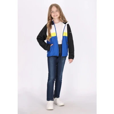Abbildung von Schmuddelwedda Übergangsjacke für Kinder, Größe: 116, Königsblau colorblock
