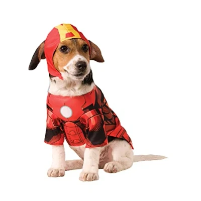 Abbildung von Rubie&#039;s 3580072 Iron Man Hundekostüm, XL Halloween